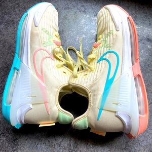 Nike Witness VI Easter Coconut Milk Polarized Blue And Pink Basketball shoe